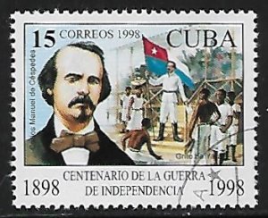 Cuba # 3972 - Carlos de Céspedes - unused CTO.....{Z28}