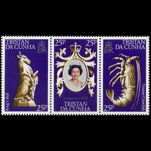 TRISTAN DA CUNHA 1978 - Scott# 238a-c QEII Set of 3 NH