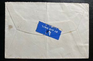 1937 Zanzibar Airmail Cover To Mayo Ireland Returned Cover Imperial Airways 