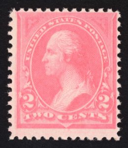 US Scott 248 Mint NH OG 2c pink 1894 ot GOR330 bhmstamps