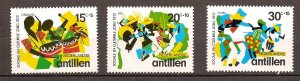 Netherlands Antilles - 1972 - NVPH 452-54 - MNH - ZO070