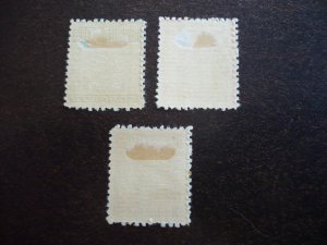 Stamps - Cuba - Scott# 420-422 - Mint Hinged Set of 3 Stamps