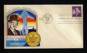 # 937 First Day Cover unaddressed with Fluegel cachet dated 11-26-1945