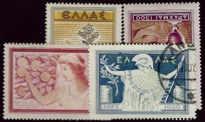 Greece SC#549-552 Mint, #551 Used F-VF...Worth checking out!