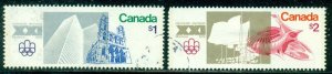 CANADA SCOTT #'s 687-688 SET, USED, LIGHT CANCELS, GREAT PRICE!