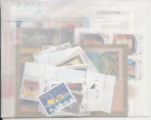 2001 Smom, Full Vintage, New Stamps, 32 Values + 4 Sheets - MNH**
