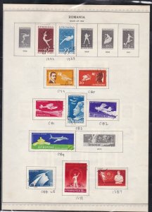 romania issues of 1960 stamps page ref 18288
