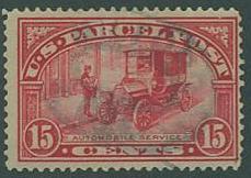 USA SC# Q7 Automobile Service 15c, Parcel Post, canceled