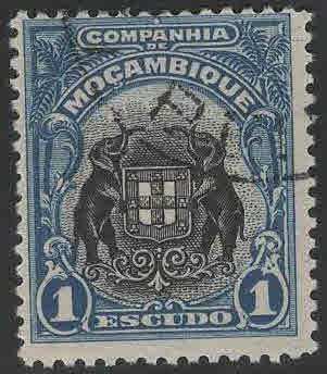 Mozambique  Company Scott 143 Used stamp from 1918-31 set