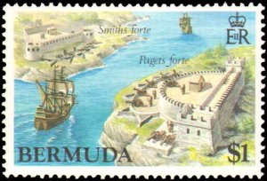 Bermuda #429-432, Complete Set(4), 1982, Never Hinged