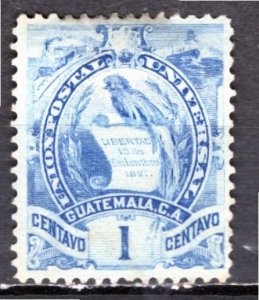 Guatemala; 1886; Sc. # 43; Mint Gumless Single Stamp