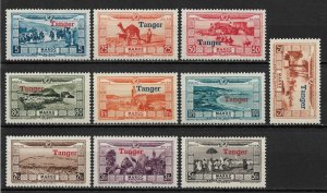 French Morocco Tanger 1929,Air Mail,Scott # CB11-CB20,VF Mint Hinged*OG (set-1)