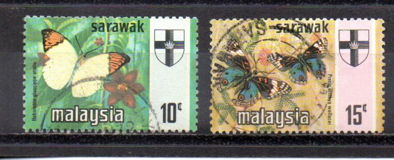 Sarawak 239-240 used