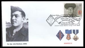 #3963 John Basilone Junction FDC