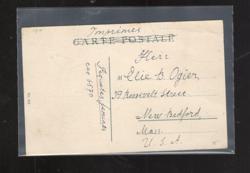 EARLY PERSIA STAMP ON POSTCARD: TEHRAN