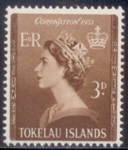 Tokelau Islands 1953 SC# 4 MNH-OG E170