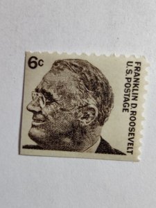 SCOTT #1284B SINGLE PANE ROOSEVELT MINT NEVER HINGED SHINY GUM BEAUTIFUL STAMP