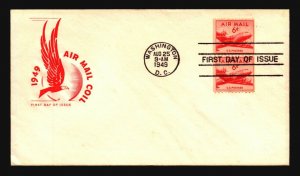 US SC# C41 FDC / HF Cachet - L2169