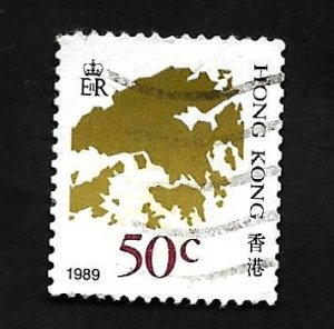 Hong Kong 1989 - U - Scott #510A