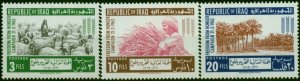 Iraq 1963 Freemom from Hunger Set of 3 SG636-638 V.F MNH