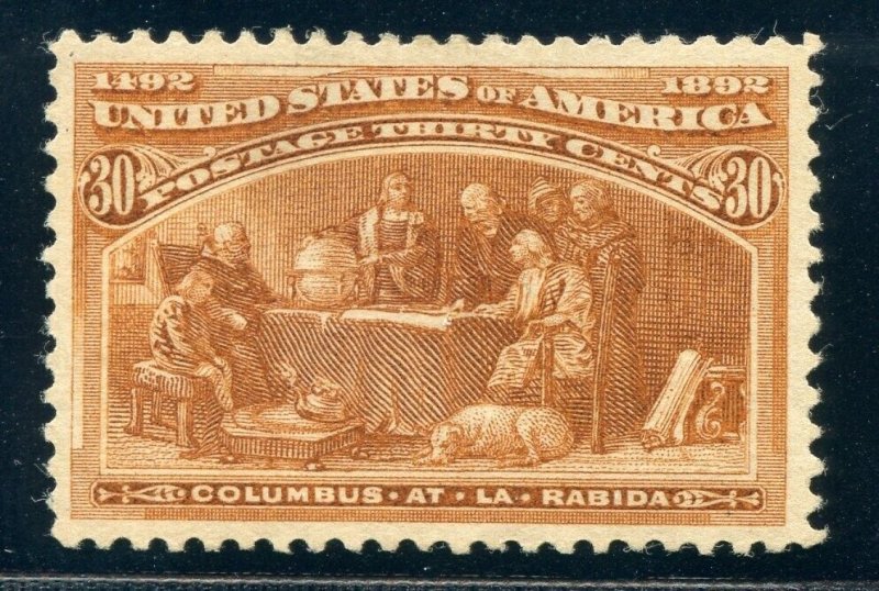 US SCOTT #239 MINT-XF-OG-LH GRADED 90 W/ PSAG CERT SMQ $400 (2/10/23 GP) 