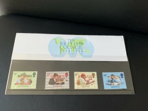 1984 50th Anniversary of the British Council Presentation Pack