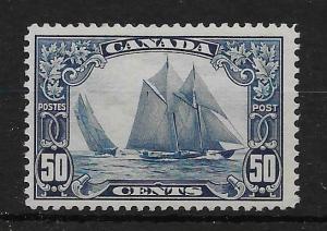 CANADA SG284 1929 50c BLUE MTD MINT