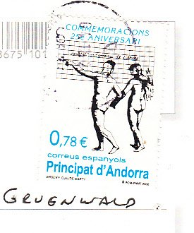 Andorra - Spanish  #340 on Postcard