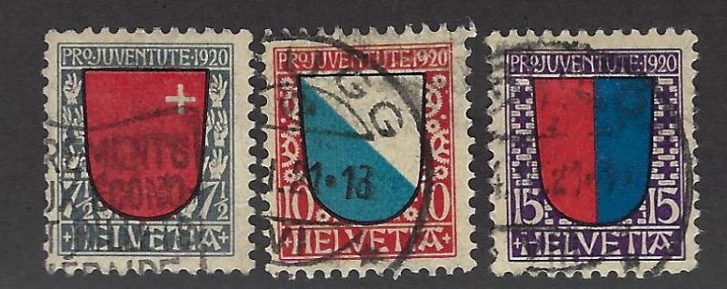 Switzerland SC B15-B17 Used F-VF SCV$30.00...Take a Look!