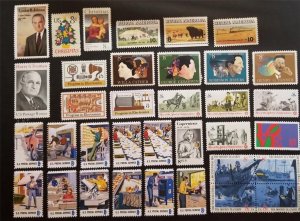 1973 US Commemorative Stamp Year Set MNH OG Mint 1475-1508