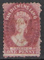 Tasmania #29b Queen Victoria Used