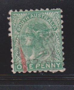 SOUTH AUSTRALIA Scott # 64 Used - Queen Victoria - Space Filler