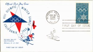 United States, California, United States First Day Cover, Olympics
