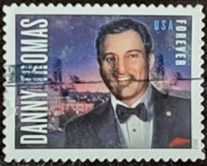 US Scott # 4628; used (45c) Danny Thomas from 2012; VF centering; off paper