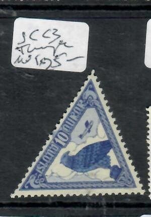 ICELAND       SC C3 BIRD, TRIANGLE STAMP  MOG      P0729B H