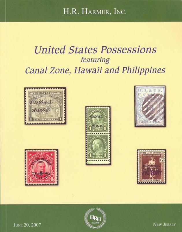 HR Harmer: Sale # 2976  -  United States Possessions , Ha...