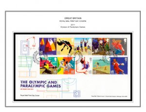 COLOR PRINTED GREAT BRITAIN FDCs 2011-2020 STAMP ALBUM PAGES (325 illust. pages)