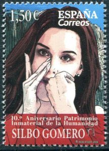 HERRICKSTAMP NEW ISSUES SPAIN Silbo Gomero