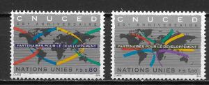 UN Geneva 260-61 UNCTAD set MNH