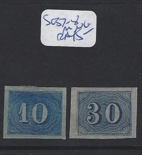 BRAZIL (P2102B) NUMBERAL 10R, 30R SC 37-8    MNG