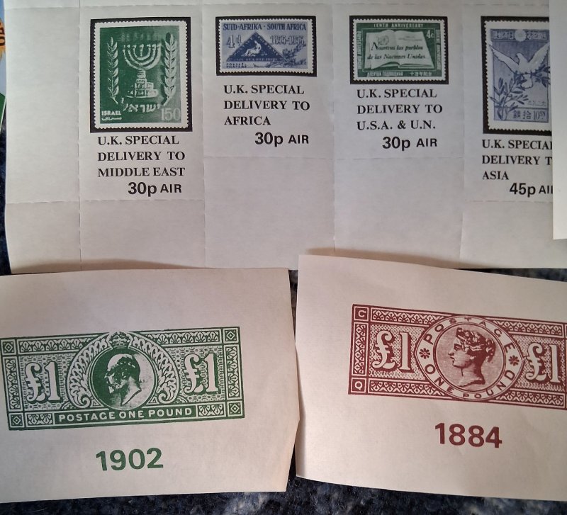 STAMP EXPO'S: 15 Sheets Unused Mint WW Worldwide Lot Lowest Price Anywhere!