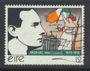 Ireland Eire SG 453 Sc# 460 Used  Patrick Pearse see details & scan          ...