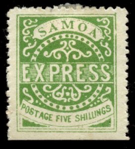 Samoa Sc# 8 - MHR with APS Certificate.  2019 SCV for #8 is $1,875.00.