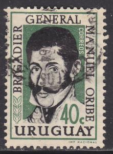 Uruguay 673 Gen. Manuel Oribe 1961