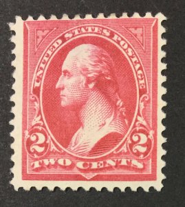 MOMEN: US STAMPS #252 MINT OG H LOT #46168