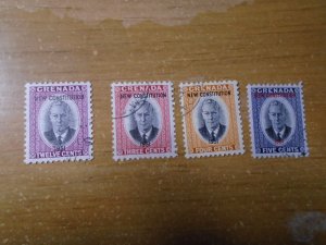 Grenada  #  166-69   used