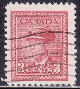 Canada 251 King George VI WWII War 1942