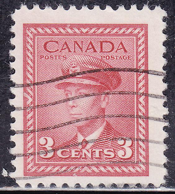 Canada 251 King George VI WWII War 1942