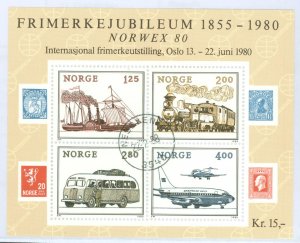 Norway #765  Souvenir Sheet