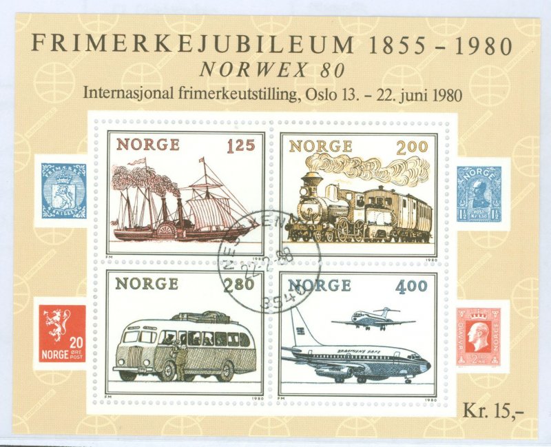 Norway #765  Souvenir Sheet